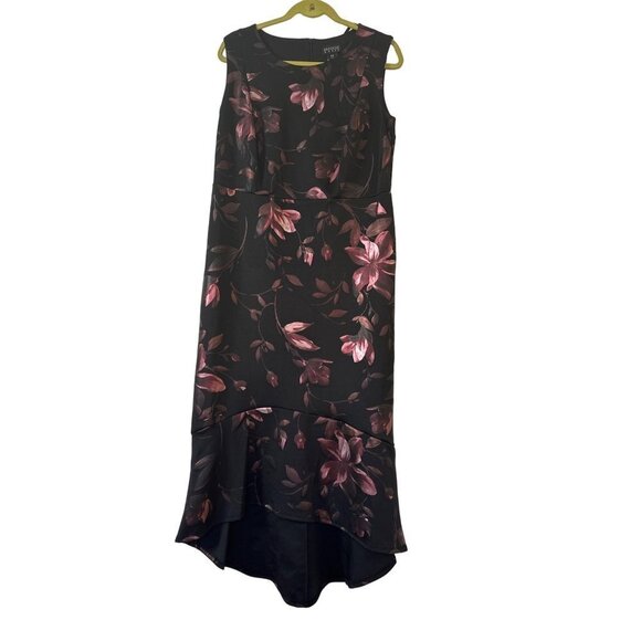 Enfocus Women's Sleeveless Hi Lo Dress Midi Size 14W Sku 2616 - Picture 7 of 11